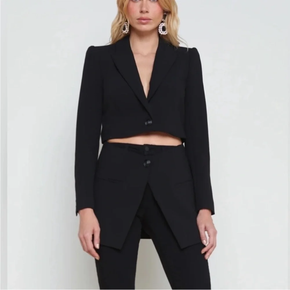NWT L'AGENCE Elegant Black Blazer